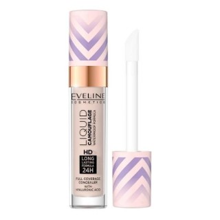 Eveline Liquid Camouflage waterproof Camouflage concealer /02/ Light Vanilla 7 ml Eveline Liquid Camouflage waterproof Camouflage concealer /02/ Light Vanilla 7 ml