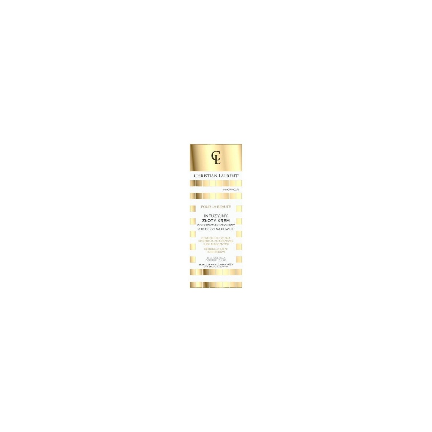 Christian Laurent infuzyjny złoty Krem przeciwzmarszczkowy pod oczy i na powieki 20 ml Christian Laurent infuzyjny złoty Krem przeciwzmarszczkowy pod oczy i na powieki 20 ml