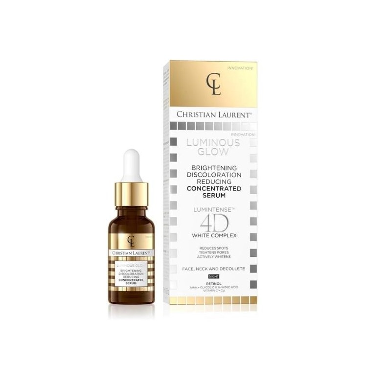 Eveline Christian Laurent rozjąśniające Serum redukujące przebarwienia 18 ml Eveline Christian Laurent rozjąśniające Serum redukujące przebarwienia 18 ml
