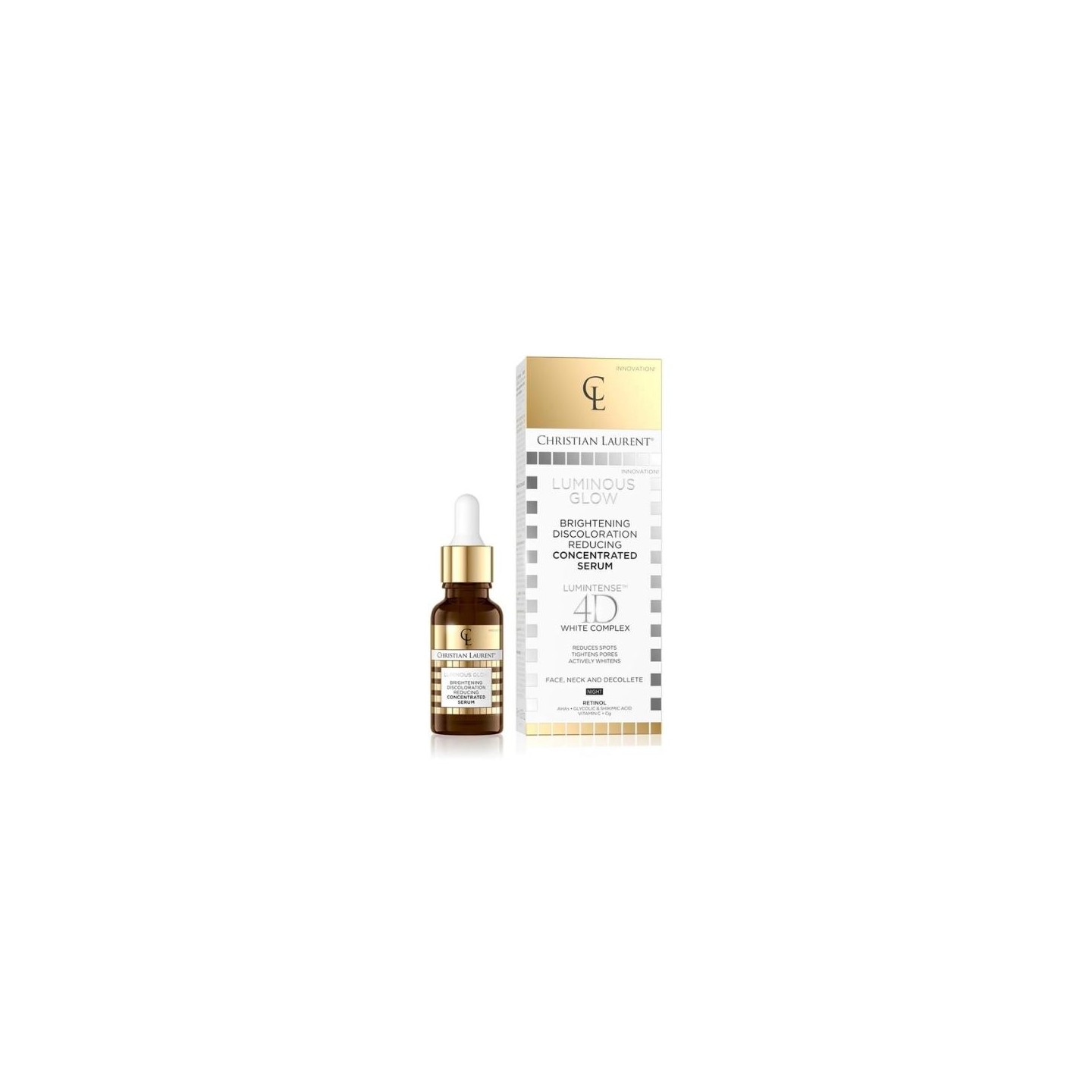 Eveline Christian Laurent Brightening Serum for Discoloration Reduction 18 ml Eveline Christian Laurent Brightening Serum for Discoloration Reduction 18 ml