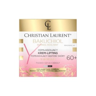 Eveline Christian Laurent Bakuchiol 60+ Rejuvenating Lifting Cream for Skin Density 50 ml Eveline Christian Laurent Bakuchiol 60+ Rejuvenating Lifting Cream for Skin Density 50 ml