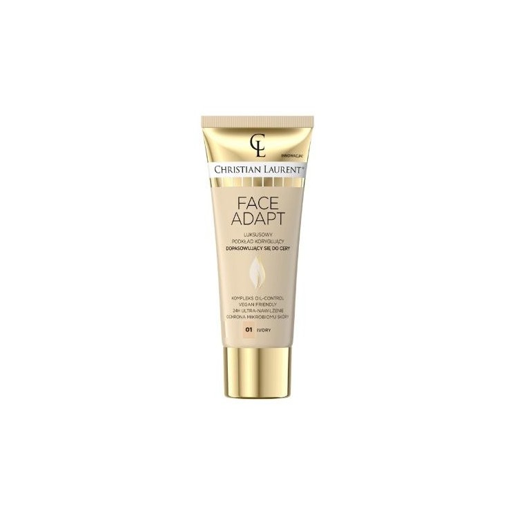 Eveline Christian Laurent Face Adept Correcting Foundation /01/ Ivory 30 ml Eveline Christian Laurent Face Adept Correcting Foundation /01/ Ivory 30 ml