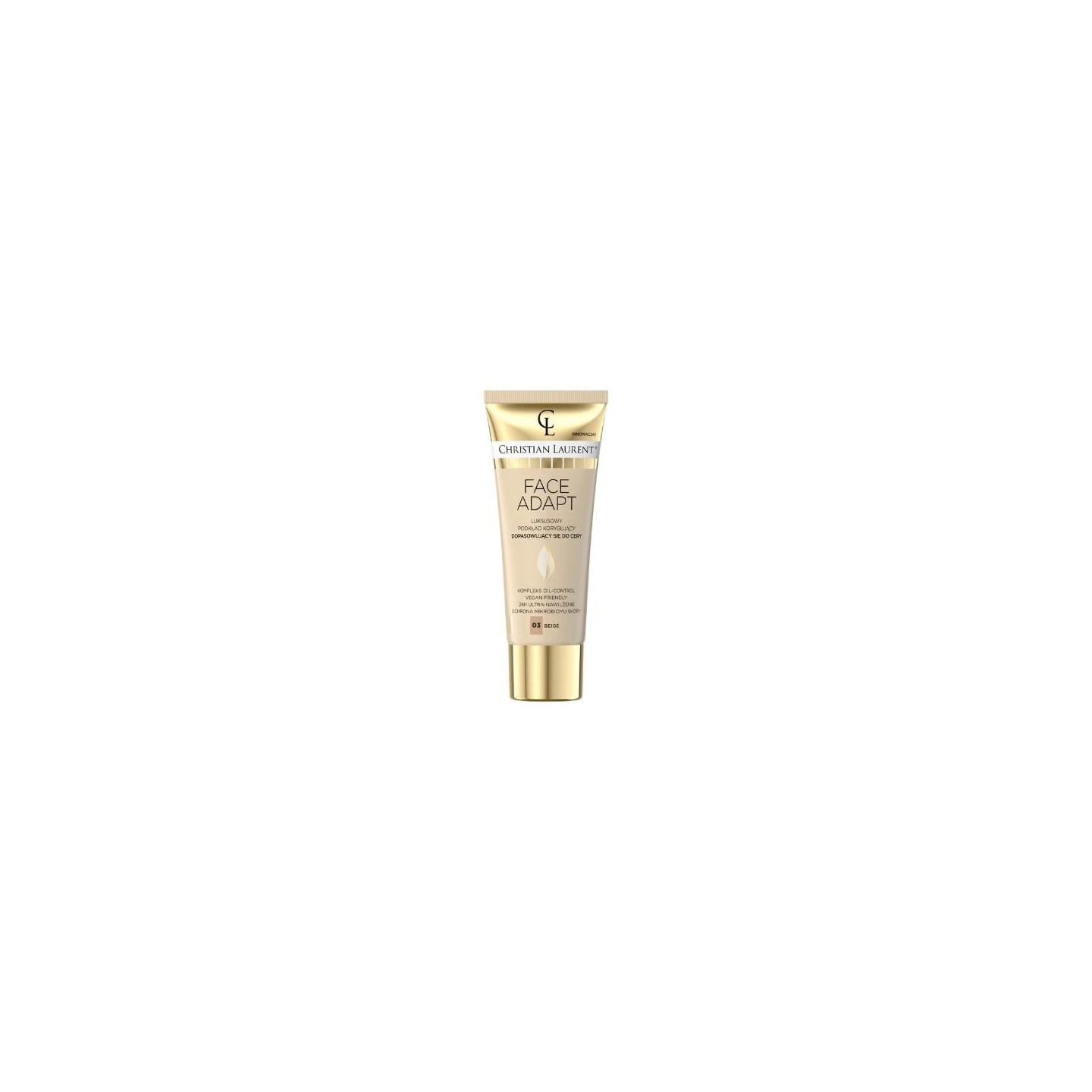 Eveline Christian Laurent Face Adept Correcting Foundation /03/ Beige 30 ml Eveline Christian Laurent Face Adept Correcting Foundation /03/ Beige 30 ml
