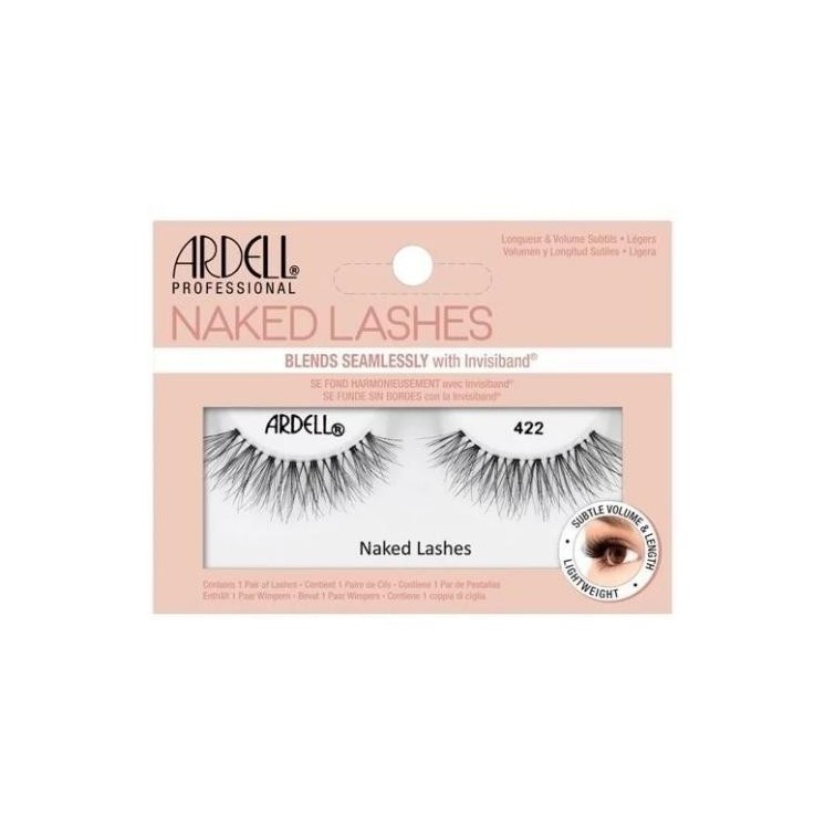 Ardell Naked Lashes Rzęsy na pasku /422/ Black 1 para