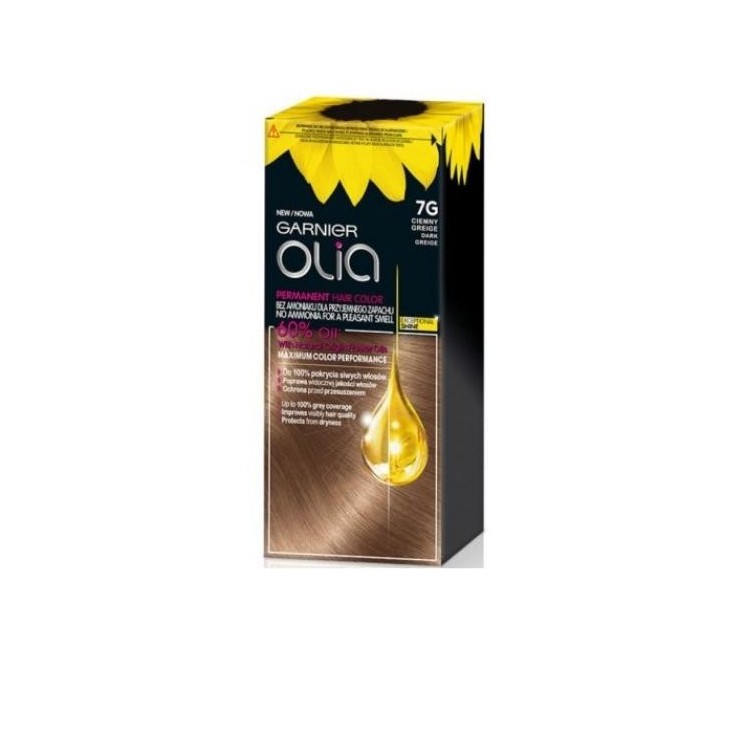 Garnier Olia Farba do włosów /7G/ Ciemny Greige