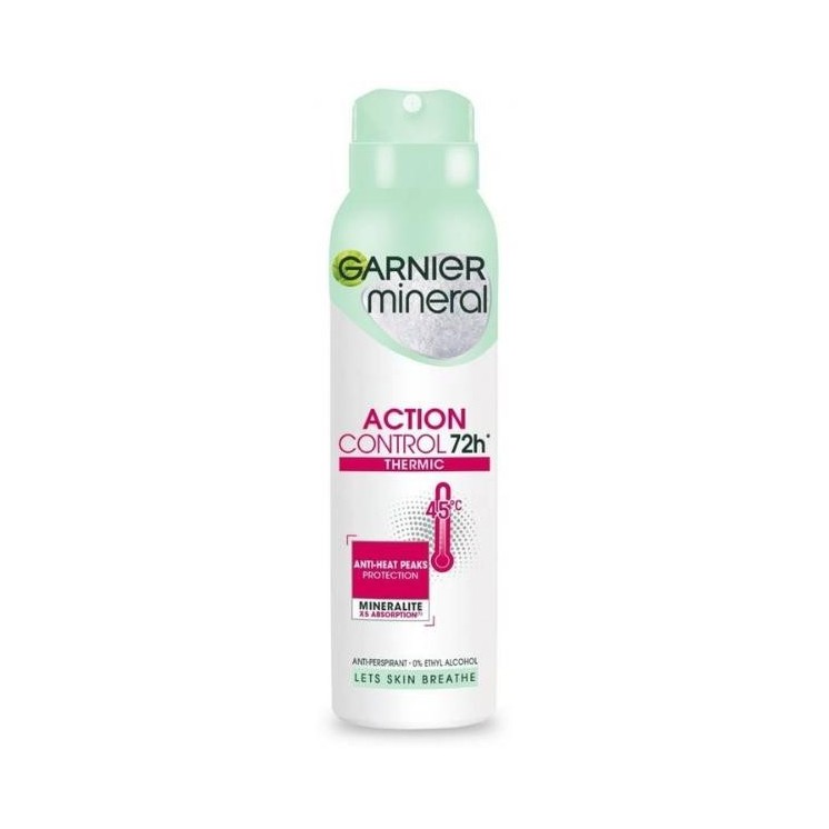 Garnier Minerals Dezodorant w spray'u Action Control 72h 150 ml