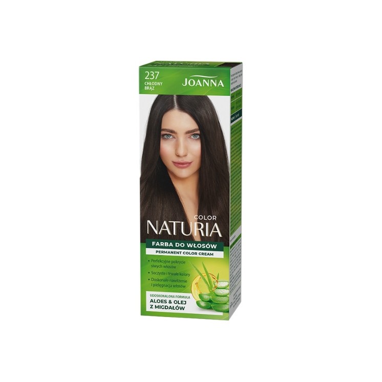 Joanna Naturia Color Farba do włosów /237/ Chłodny brąz