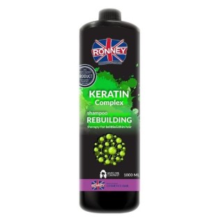 Ronney Keratin Complex odbudowujący Szampon do włosów 1000 ml