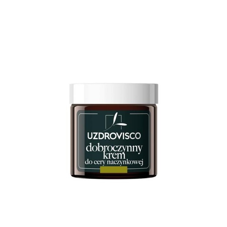 Uzdrovisco całodniowy Krem dobroczynny do cery naczynkowej 50 ml