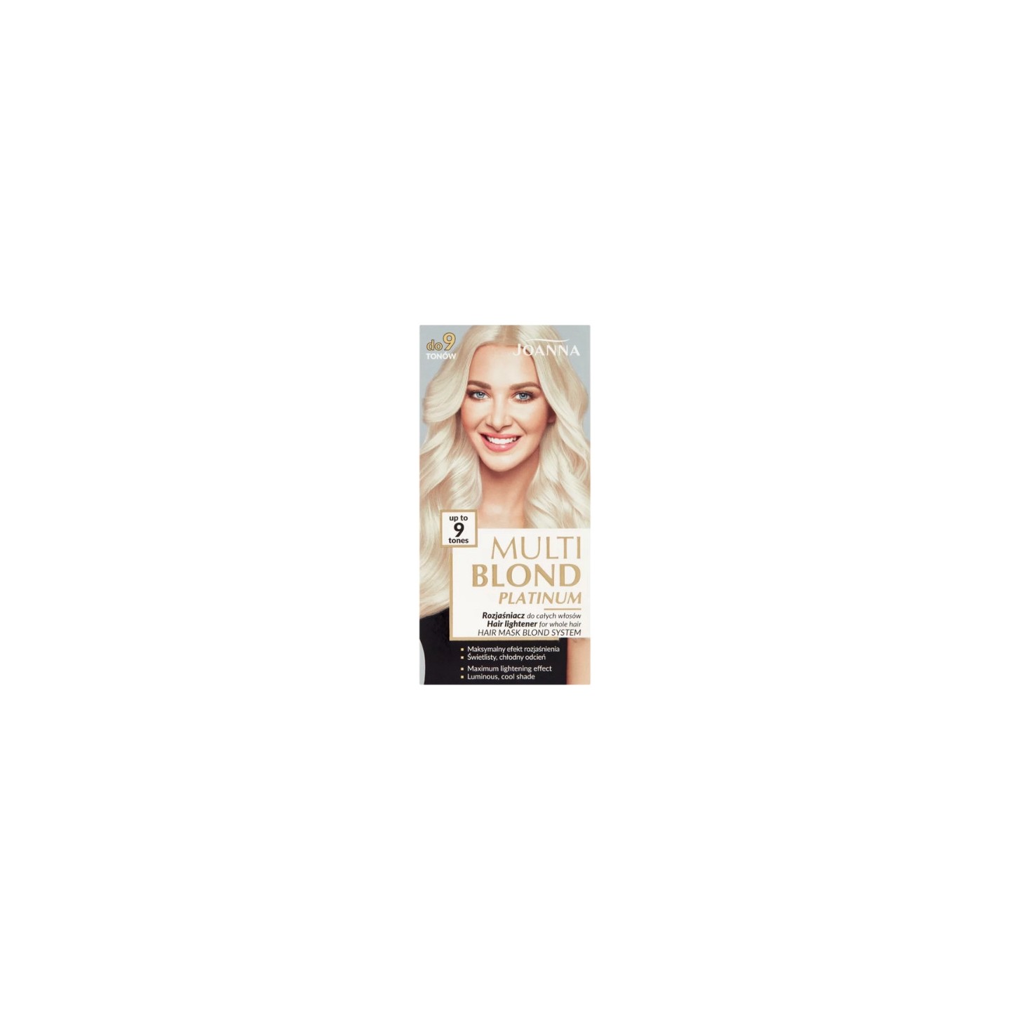 Joanna Multi Blond Platinum Brightener for whole hair up to 9 tones Joanna Multi Blond Platinum Brightener for whole hair up to 9 tones