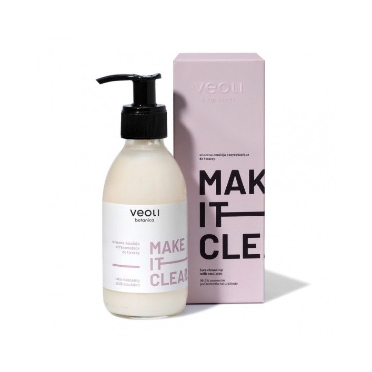 Veoli Botanica Make It Clear mleczna oczyszczająca Emulsja do twarzy 200 ml