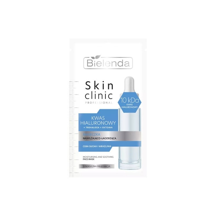 Bielenda Skin Clinic Professional Kwas Hialuronowy Maseczka nawilżająco-łagodząca 8 g