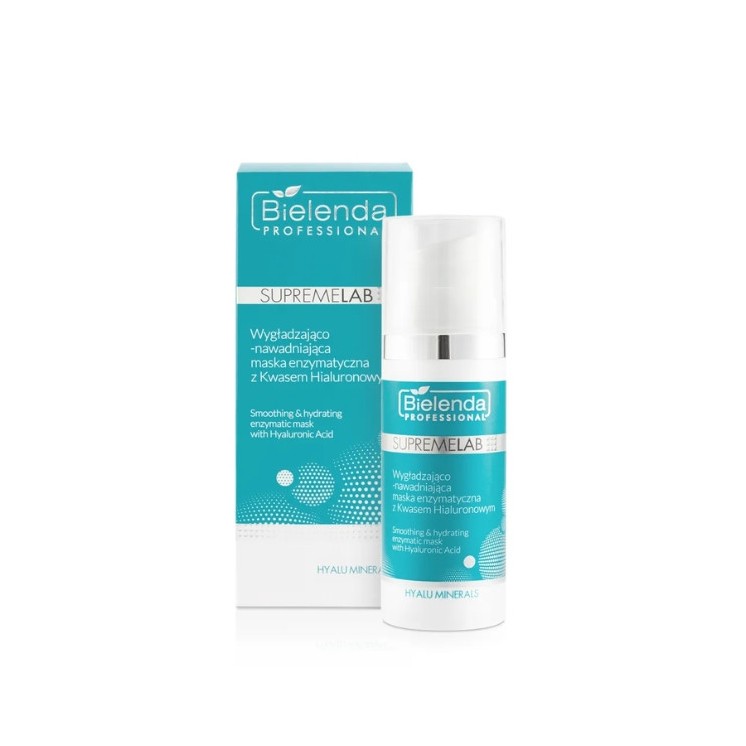 Bielenda Professional SUPREMELAB Hyalu Minerals smoothing and hydrating Enzymatic Mask with Hyaluronic Acid 50 ml