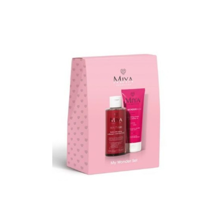 Miya Cosmetics myWONDER Zestaw: Tonik 150 ml + Krem do twarzy 75 ml