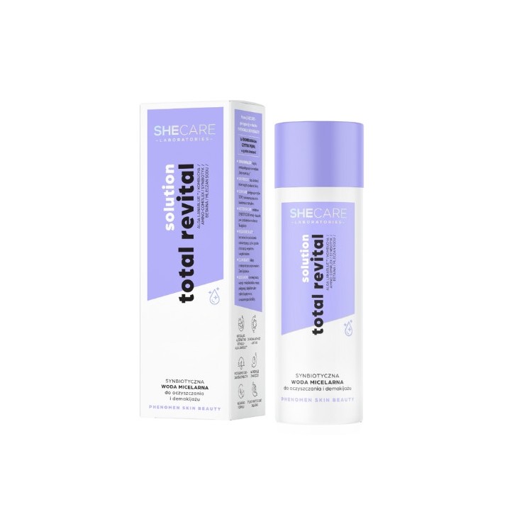 SheCare Total Revital Solution Woda Micelarna do demakijażu 200 ml