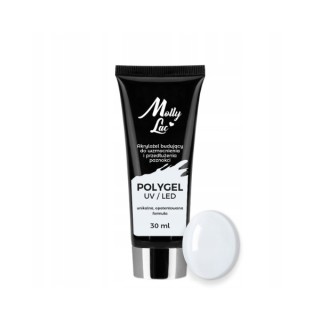 MollyLac PolyGel Akrylożel budujący do wzmacniania i przedłużania paznokci Natural 30 ml