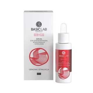BasicLab Esteticus Face Serum with pure Retinol 2% 30 ml