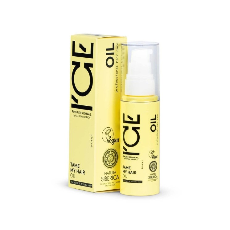 Ice Professional Tame My Hair Vegan Oil for dull, curly and frizzy hair 50 ml