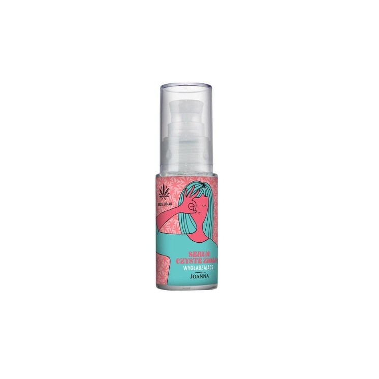 Joanna Niezłe Ziółko Serum do włosów wygładzające Czyste zioło 30 ml