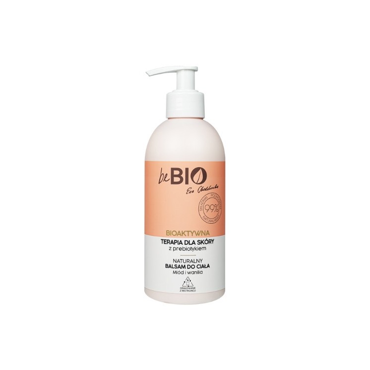 beBio Ewa Chodakowska Bioaktywna Terapia dla skóry naturalny Balsam do ciała Miód i Wanilia 400 ml