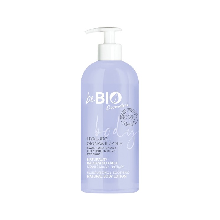 beBio Ewa Chodakowska Hyaluro bioMoisturizing natural body lotion with hyaluronic acid 350 ml