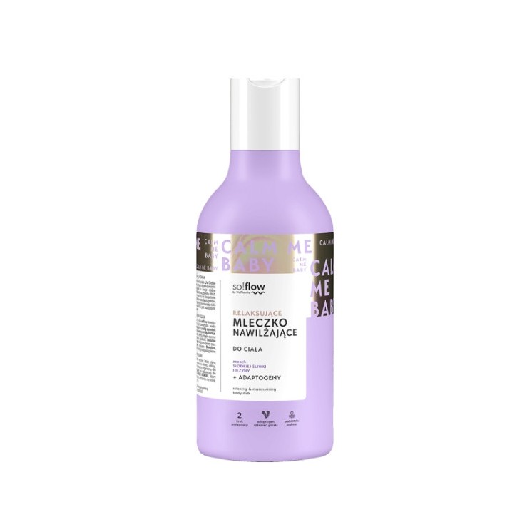 Vis Plantis so!flow relaksujące Mleczko do ciała nawilżające 400 ml