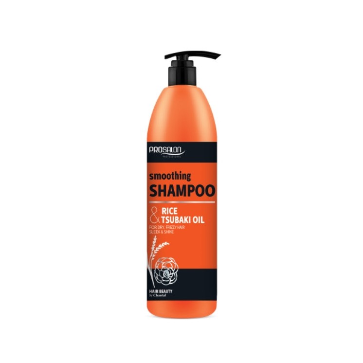 Prosalon Professional Szampon do włosów wygładzający z Ryżem i Olejem Tsubaki 1000 g