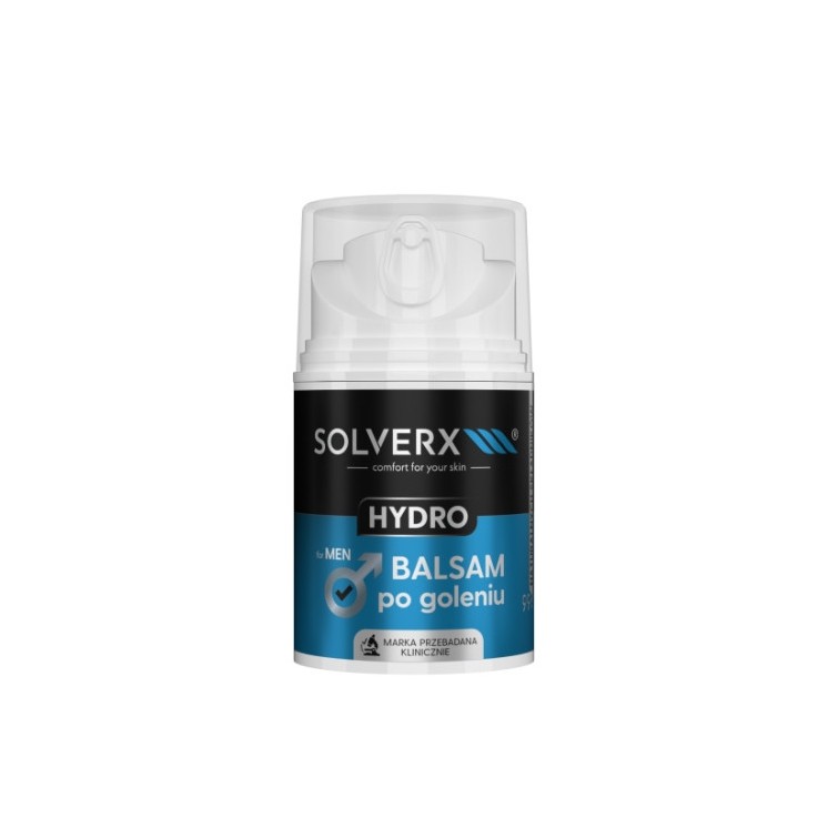 Solverx for Men Hydro Moisturizing aftershave balm for men 50 ml