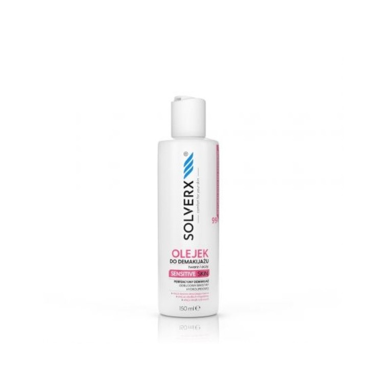 Solverx Sensitive Skin Facial makeup remover oil 150 ml