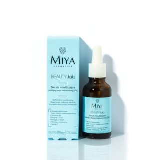 Miya Cosmetics BEAUTY.Lab Serum do twarzy nawilżające z potrójnym kwasem hialuronowym 2% 30ml Miya Cosmetics BEAUTY.Lab Serum do twarzy nawilżające z potrójnym kwasem hialuronowym 2% 30ml