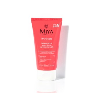 Miya Cosmetics HAND.lab regenerating hand Serum with prebiotics 2% 75 ml