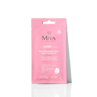 Miya Cosmetics mySUPERmask ujędrniająco-napinająca Maska do twarzy w tkaninie 1 sztuka