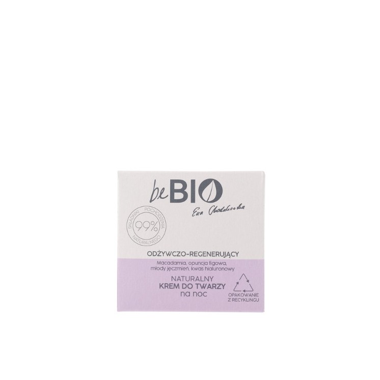 beBIO Ewa Chodakowska natural Nourishing and regenerating night face cream 50 ml