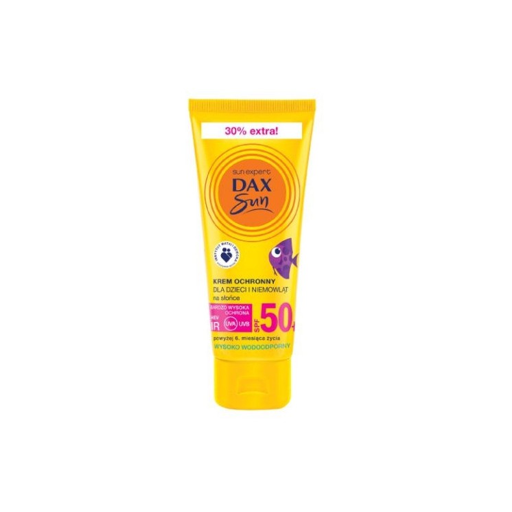 Dax Sun ochronny Krem do opalania dla dzieci i niemowląt SPF50 75 ml