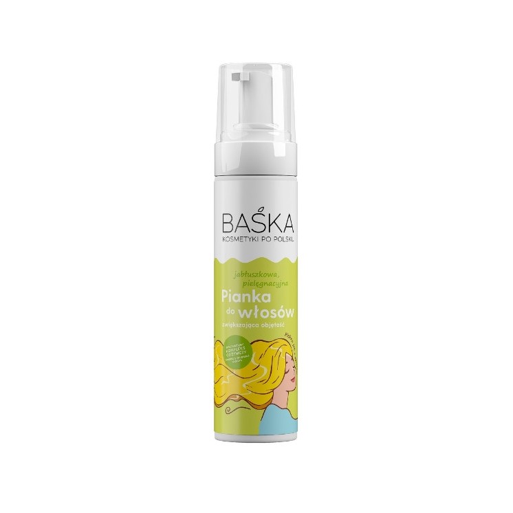 Baśka Volume-increasing hair mousse Apple