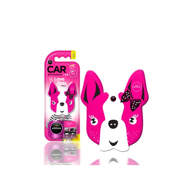 Aroma Car Dog Zawieszka zapachowowa do samochodu Pink Blossom 1 sztuka