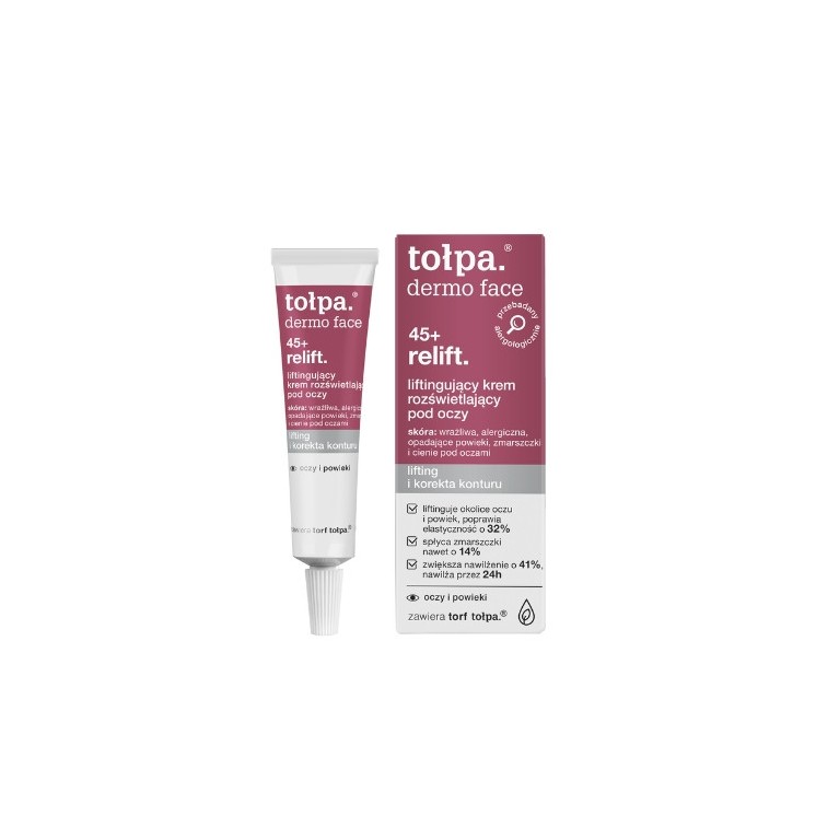 Tołpa Dermo Face 45+ Relift. Lifting Brightening Eye Cream 10 ml