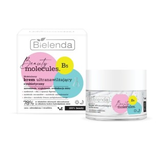 Bielenda Beauty Molecules molekularny, synbiotyczny Krem do twarzy ultranawilżający 50 ml Bielenda Beauty Molecules molekularny, synbiotyczny Krem do twarzy ultranawilżający 50 ml