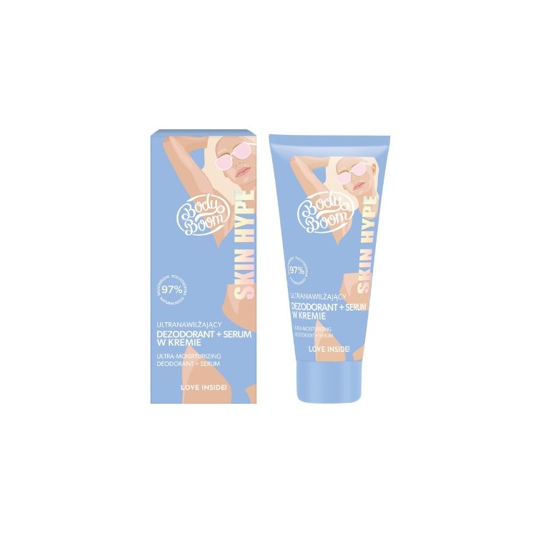 BodyBoom ultranawilżający Dezodorant-serum w kremie 50 ml