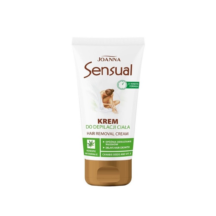 Joanna SENSUAL Krem do depilacji ciała Konopie 100 g