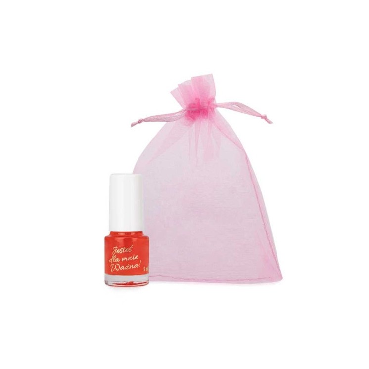 MollyLac Cuticle and nail oil Cherry 5 ml + bag