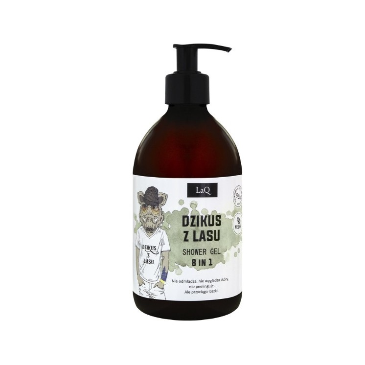 LaQ Savage from the Forest 8in1 Shower gel for men 500 ml