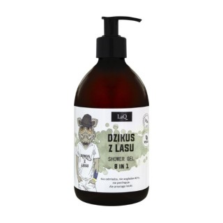 LaQ Dzikus z lasu 8w1 Żel pod prysznic dla mężczyzn 300 ml LaQ Dzikus z lasu 8w1 Żel pod prysznic dla mężczyzn 300 ml