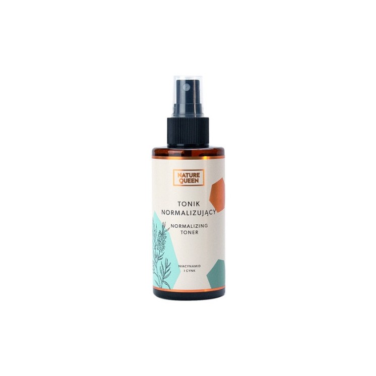 Nature Queen normalizujący Tonik do twarzy Niacynamid i Cynk 150 ml