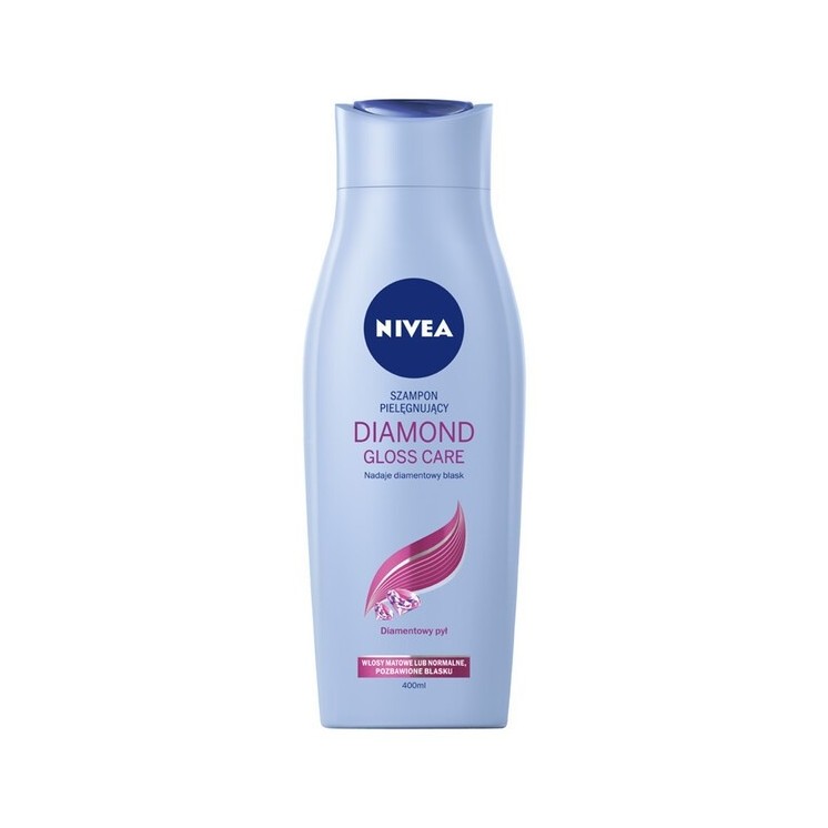 Nivea Diamond Gloss Care Szampon do włosów 400 ml