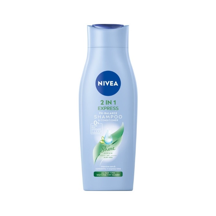 Nivea 2in1 Express  Szampon do włosów z odżywką 400 ml