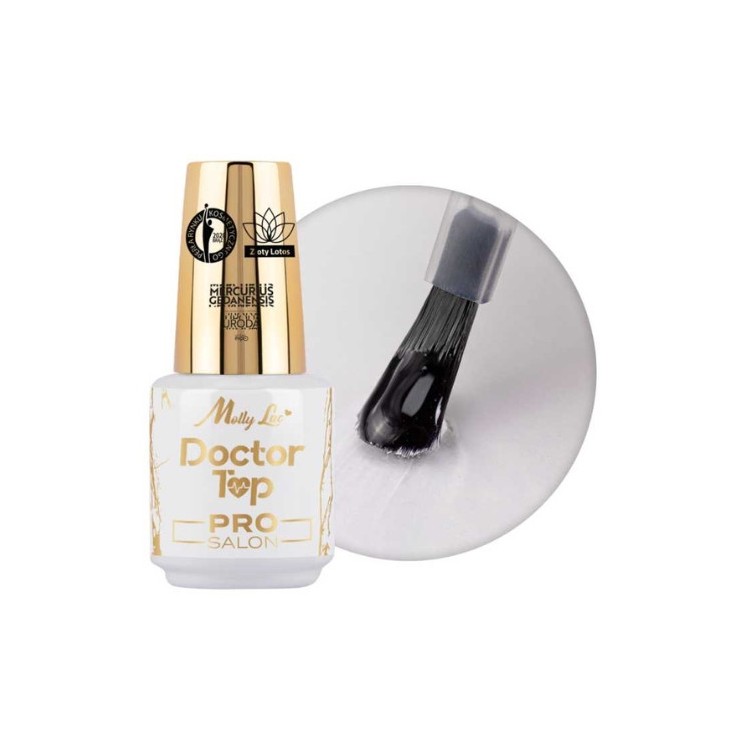 MollyLac Pro Salon Doctor Top innovative self-healing Top no Wipe 15 g