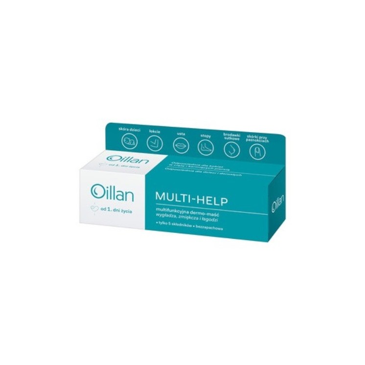 Oillan Multi-Help multifunctional Dermo -ointment from the 1st day of life 12 g