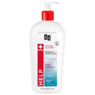 AA Help 2in1 moisturizing and protective Bath and shower liquid 400 ml
