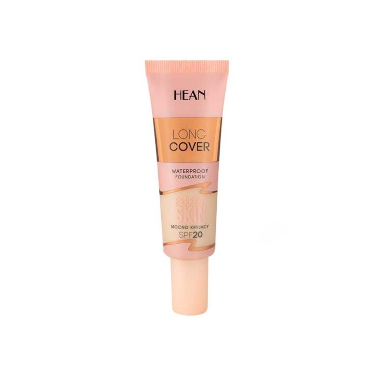 Hean Long Cover wodoodporny Podkład do twarzy kryjący SPF20 /C2/ Natural 25 ml